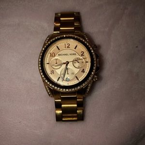 Michael Kors gold watch!